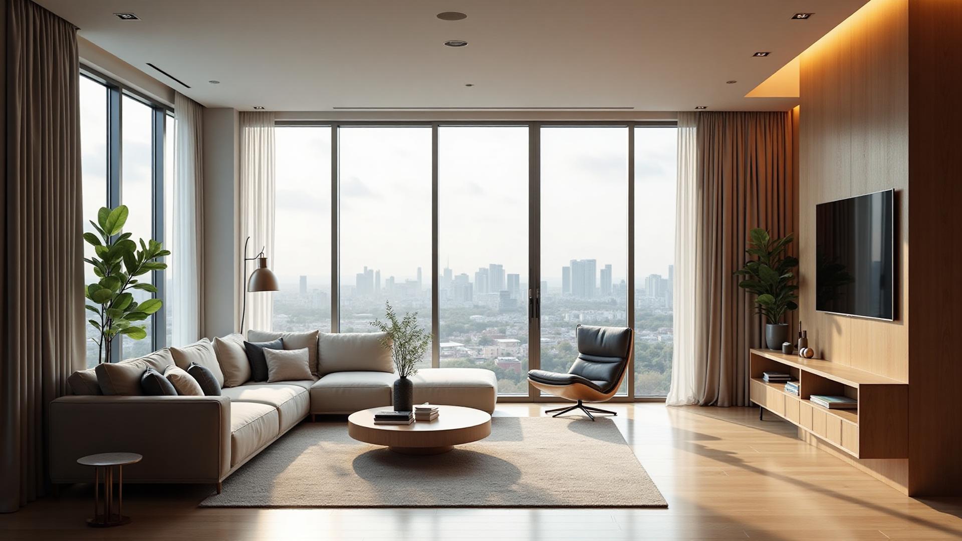 Modern co-living space in Singapore